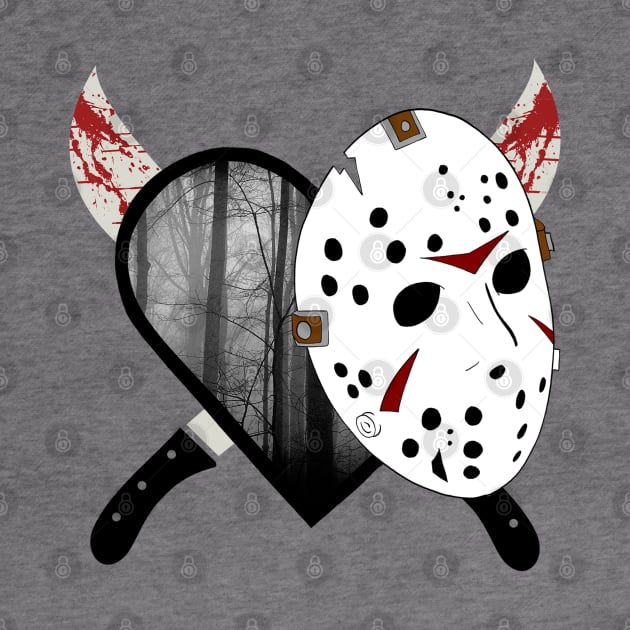 Love Horror - Jason Voorhees - Friday the 13th by mightbelucifer